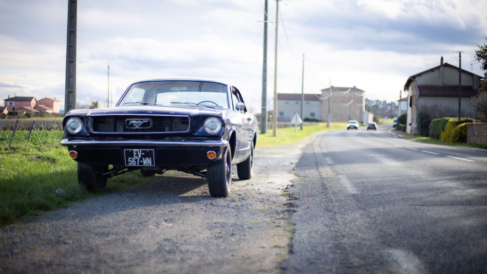 Poignée levier frein à main Mustang - Vintage Garage